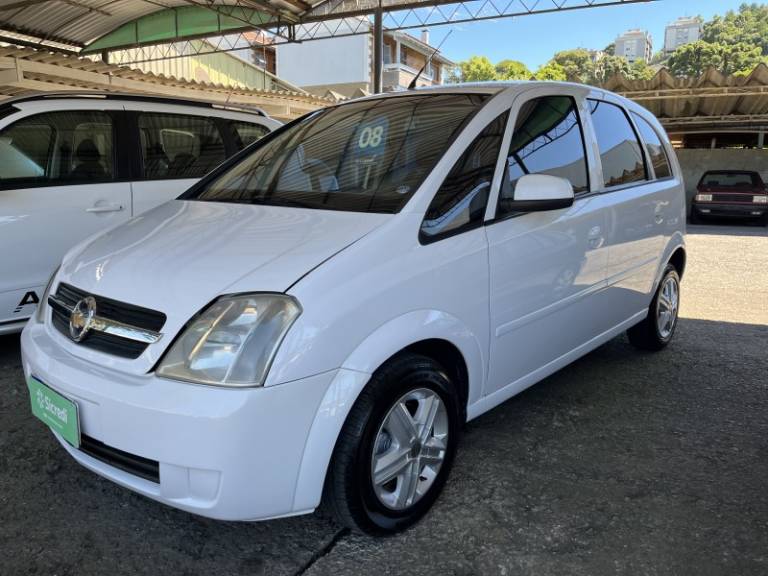 CHEVROLET - MERIVA - 2007/2008 - Branca - R$ 29.000,00