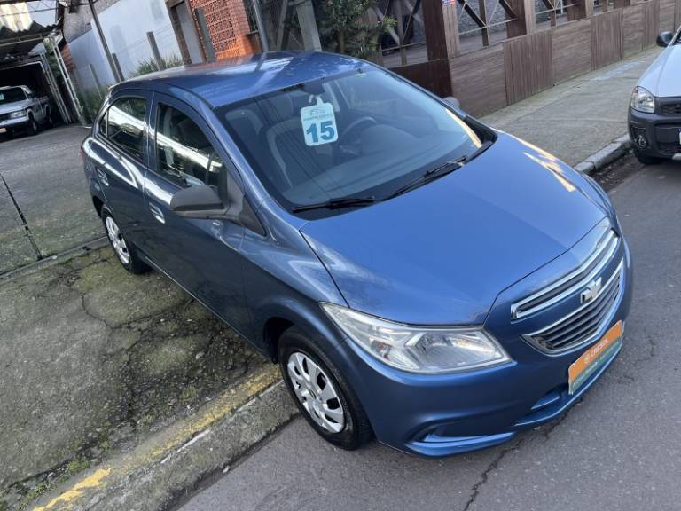CHEVROLET - ONIX - 2014/2015 - Azul - R$ 47.900,00