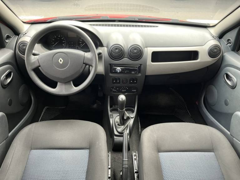 RENAULT - SANDERO - 2008/2009 - Vermelha - R$ 25.900,00