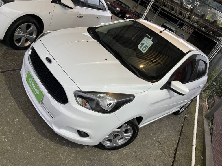 FORD - KA - 2015/2015 - Branca - R$ 44.900,00