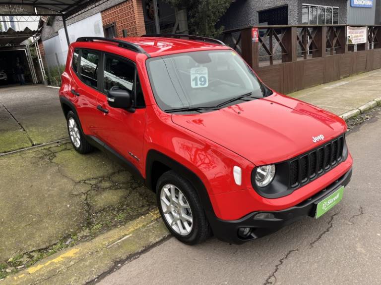JEEP - RENEGADE - 2018/2019 - Vermelha - R$ 76.900,00