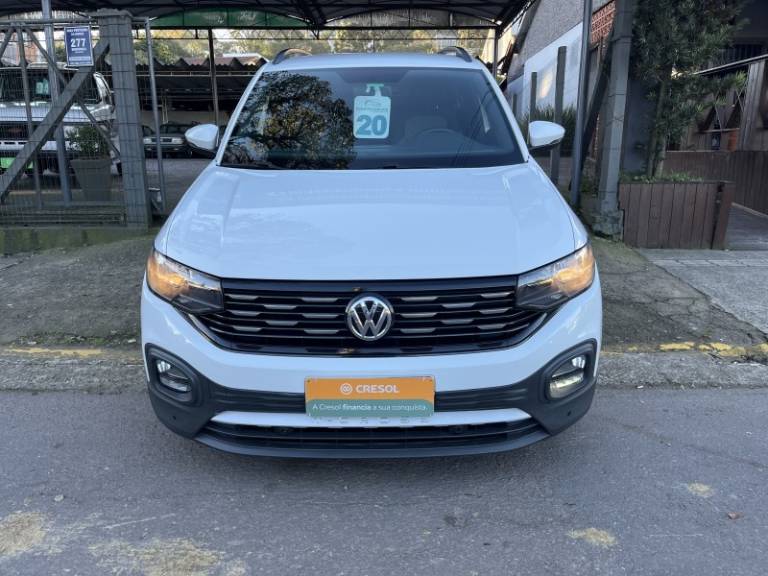 VOLKSWAGEN - T-CROSS - 2019/2020 - Branca - R$ 103.900,00