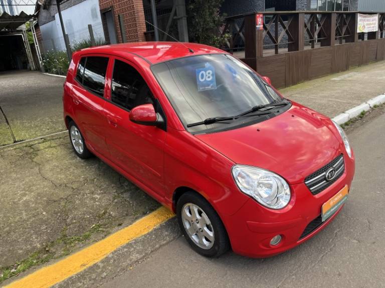 KIA MOTORS - PICANTO - 2008/2008 - Vermelha - R$ 34.900,00