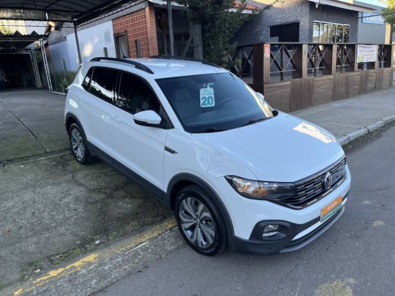VOLKSWAGEN - T-CROSS - 2019/2020 - Branca - R$ 103.900,00